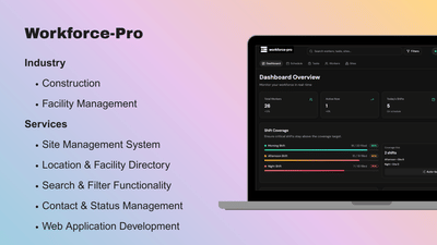 Workforce-Pro — Workforce Management Platform - Application web
