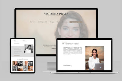Diseño Web | Doctora Victoria Prats - Copywriting