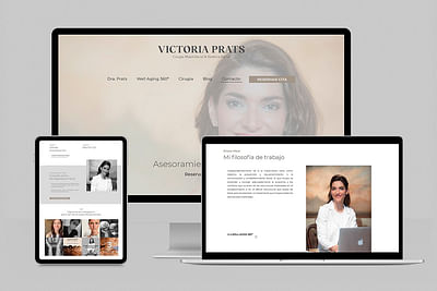 Diseño Web | Doctora Victoria Prats - Website Creatie