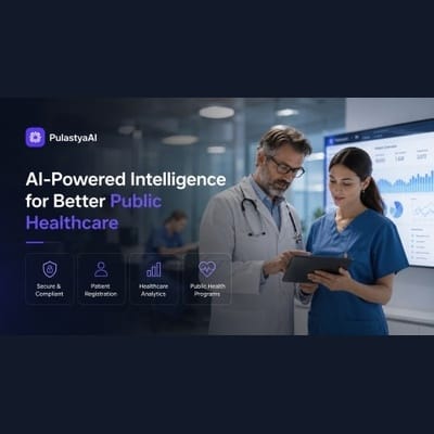 Digital Health Platform for AI Services Company - Web Application