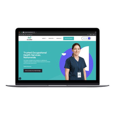 OccuMed web rebuild and SEO - Website Creation