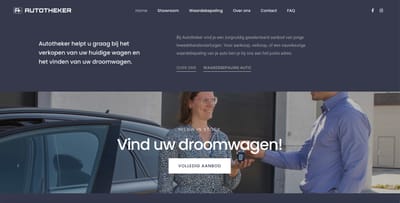 Webdesign voor Autotheker - SEO