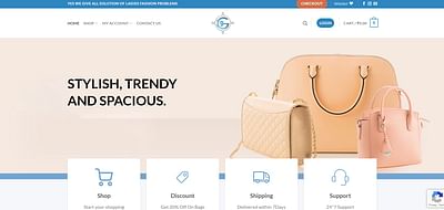 E-commerce Website - Webseitengestaltung