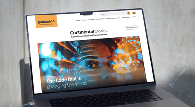 Continental Stories – Ein neues Online-Magazin mit KI-Innovationen - Ergonomie (UX/UI)
