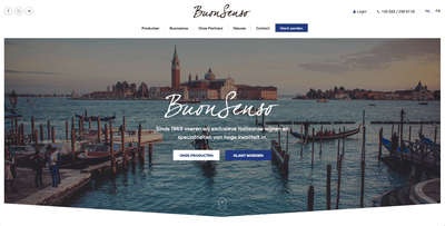 Buonsenso - Website Creatie