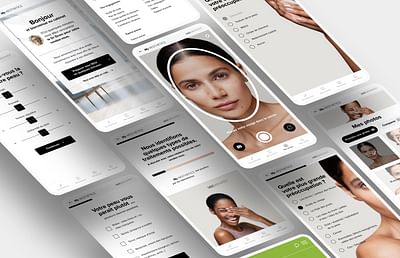 Application médecine esthétique Merz - Ergonomie (UX/UI)