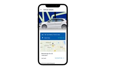Mobile Application ZF CAR CONNECT - Web Application