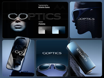 Optics | Eye Wear Branding & Digital Marketing - Ontwerp