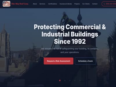 Rite-Way Roofing — Institutional Credibility for a 30-Year Contractor - Website Creation