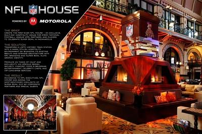 NFL HOUSE - Advertising
