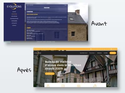 Refonte graphique site internet - Graphic Design