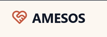 Website for in-home elderly care services - Amesos.eu - Publicité