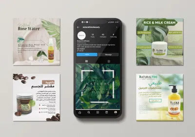 Natural Time Beauty's Social Media Marketing - Social Media