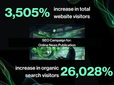 SEO campaign for online news publication - Référencement naturel