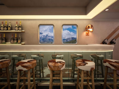 Wagon Lounge - 3D