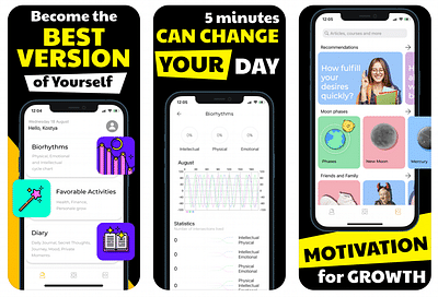 Cosmo - mental health - Application mobile