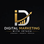 DIGITAL MARKETING WITH IRTAZA logo