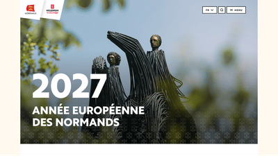 Un site pour promouvoir les évènements de la Région Normandie - Création de site internet