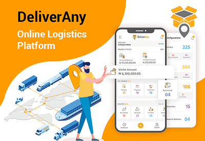 Delivery Any - Online Logistics Platform - Application mobile