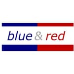 Blue and Red BV logo