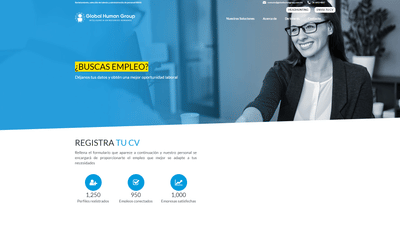 Global Human Group - Webseitengestaltung