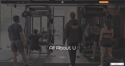 Luxury Brand & Web System for U.be Health Gym - Image de marque & branding