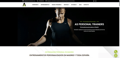 Caso de éxito SEO: ASPersonal Trainers - SEO