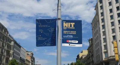 La Nit dels Museus. Deixa't guiar per la cultura - Image de marque & branding