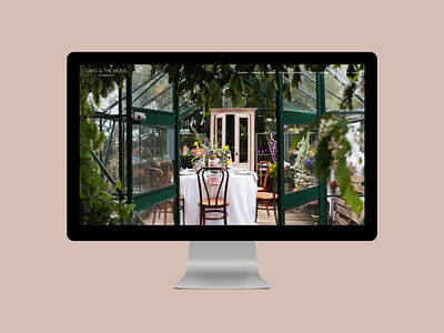 Logo & Website for a Botanical Stylist - Diseño Gráfico