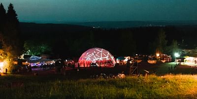 Geodesic dome & Stretch Tents - Event