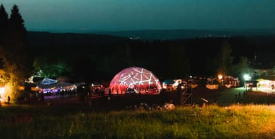 Geodesic dome & Stretch Tents - Evenement