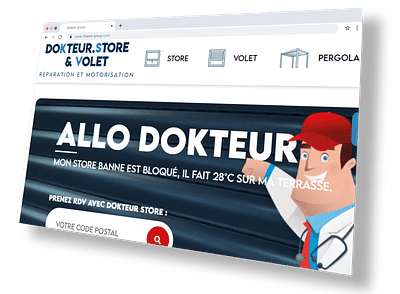 Référencement dokteur.store - Creación de Sitios Web