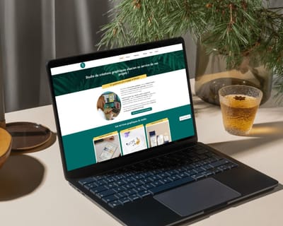 Création d'un site vitrine pour Rousse Graphisme - Website Creatie