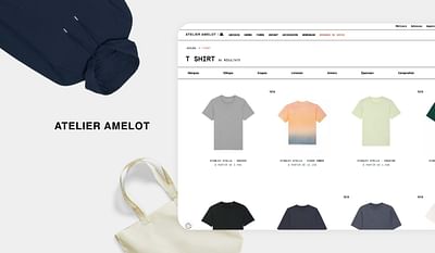 Refonte site internet - Atelier Amelot - Creación de Sitios Web