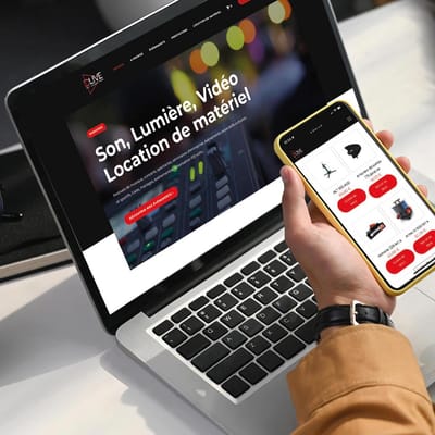 DLive - Création de site internet