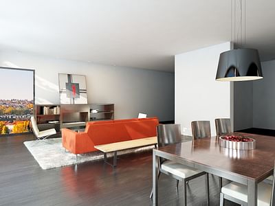 Living room Rendering - 3D