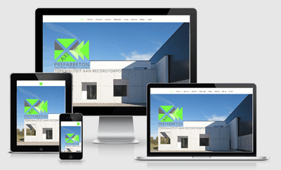 Website Axibeton - Website Creatie
