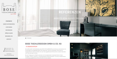 Recruitingfilm, Imagefilm und Websitegestaltung -B - Création de site internet