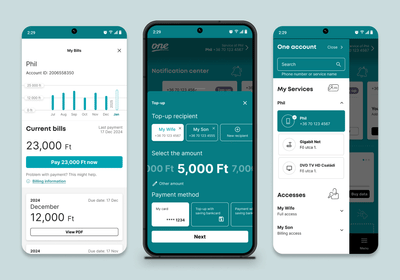 Application design - Ergonomie (UX / UI)