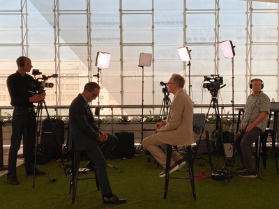 Trade Show Interview Production at Fyuz Madrid - Comunicación corporativa