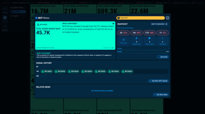 AI-Powered Financial Signal Intelligence Platform - Data Consulting