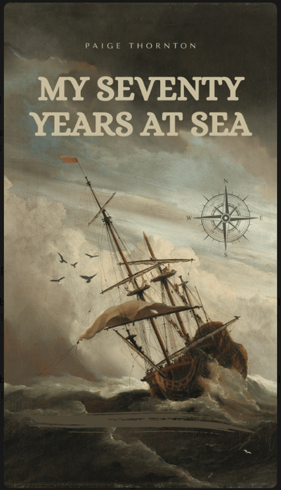 My Seventy Years at Sea - Marketing