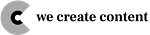 We Create Content logo
