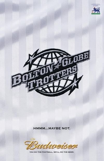 BOLTON GLOBE TROTTERS - Advertising