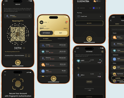 Non-Custodial Crypto Wallet - App móvil