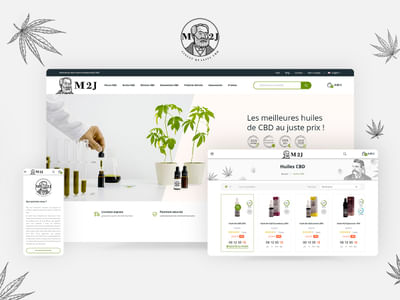 E-commerce m-2j.com - E-Commerce