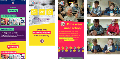 Ketnet Karrewiet-app for kids - Ergonomie (UX / UI)