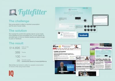BOOZEFILTER - Publicidad
