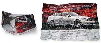Mercedes Benz 'scrunch' by Maher Bird Associates - Publicidad