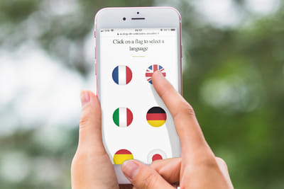 Web mobile pour les Petits Trains de Versailles - Création de site internet